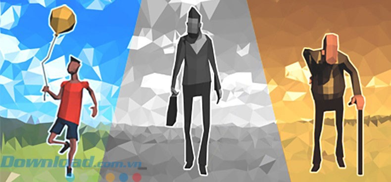 Hình ảnh 3 nhân vật trong game