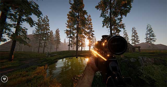 Chơi một mình hoặc hợp tác với tối đa 4 người trong game The Wilderness