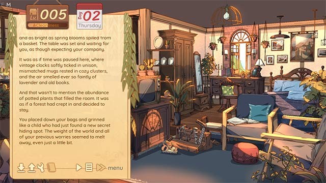 Điều hành cửa hàng đồ cổ trong khi tương tác với các nhân vật thú vị, kỳ lạ