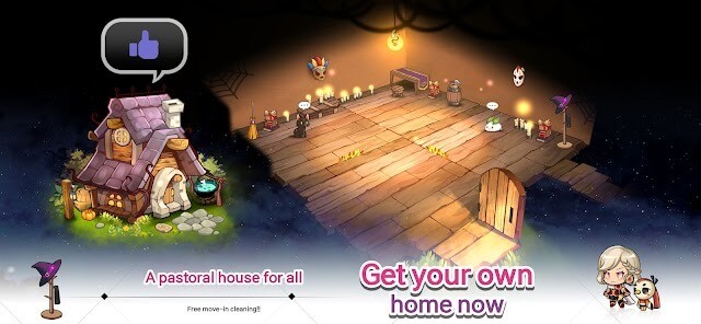 Xây dựng ngôi nhà của riêng bạn trong game The Witch's Knight