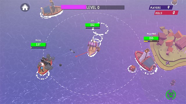 Game The World of Pirate sở hữu đồ họa hoạt hình đầy màu sắc