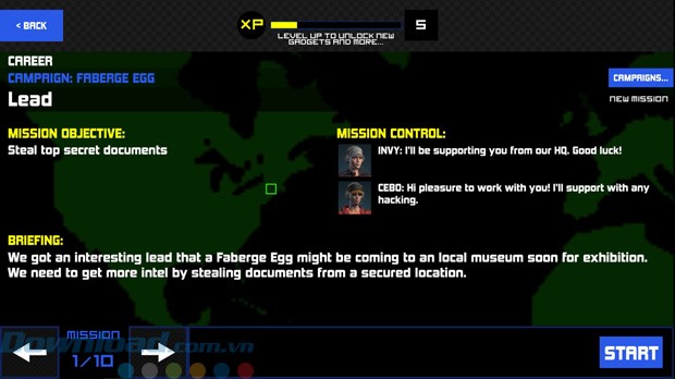 Chế độ Career trong game THEFT Inc. Stealth Thief Game cho Windows 10