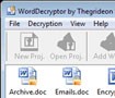 Thegrideon WordDecryptor: Reset Password Word, Template MS Word