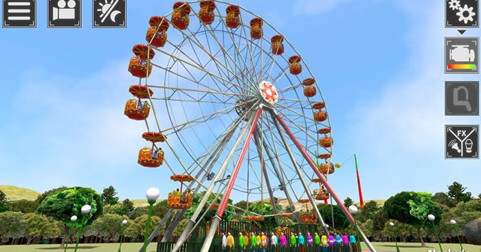 Theme Park Simulator là một game mô phỏng công viên giải trí chân thực