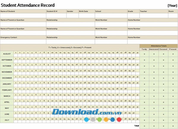 Theo dõi chuyên cần của sinh viên