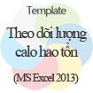 Theo dõi lượng calo hao tổn - Template