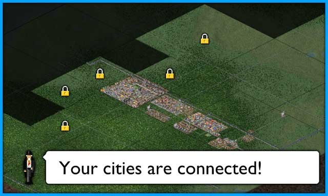 Phát triển thành phố của bạn để mở khóa thêm nhiều nội dung mới