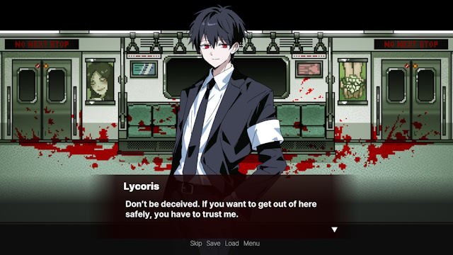 There Is No Next Stop là game visual novel phiêu lưu kinh dị