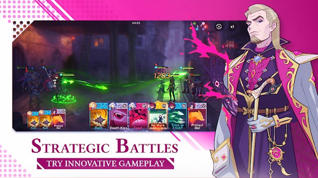 Thesia: Isekai World có gameplay cải tiến với các trận đánh chiến lược