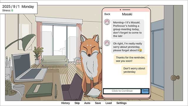 Trò chơi có hơn 40 hình minh họa và hơn 20 kết thúc