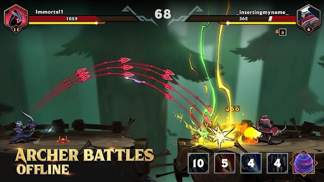 Thetan Immortal - Campaigns cho bạn tham gia vào các trận bắn cung tốc độ offline