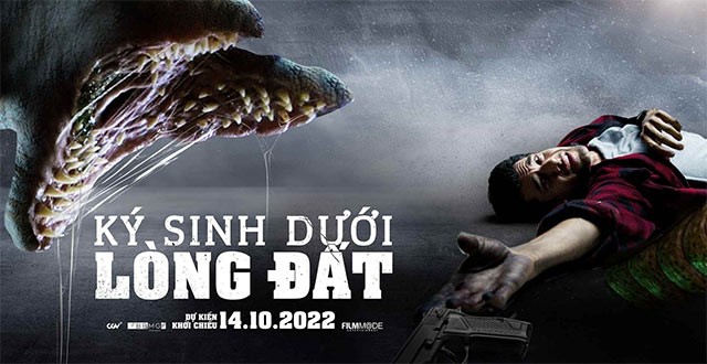 Poster chính thức của phim Ký Sinh Dưới Lòng Đất khởi chiếu 14/10