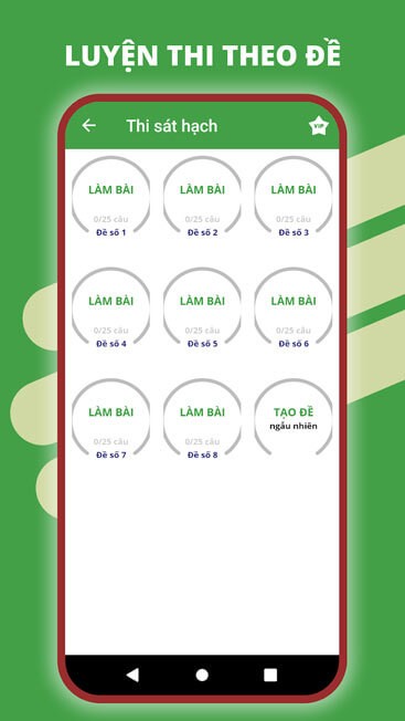 Luyện thi theo đề