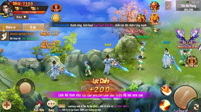 Game kiếm hiệp hành động cho di động