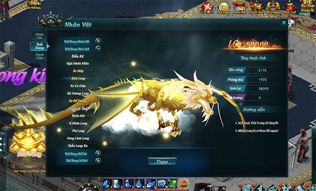 Hệ thống thú cưỡi đa dạng