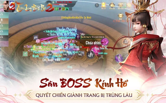 Săn Boss, giành nhiều trang bị