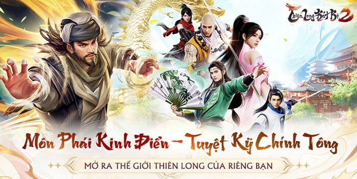 Game nhập vai kiếm hiệp Thiên Long Bát Bộ 2 VNG