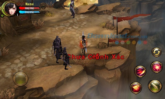 Giao diện chơi game Thiên Long Bát Bộ 3D