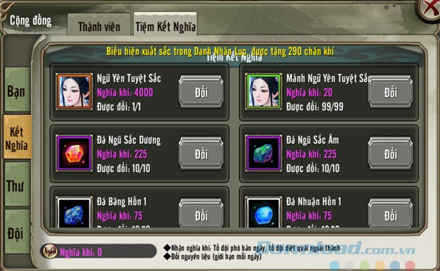 Tính năng kết nghĩa