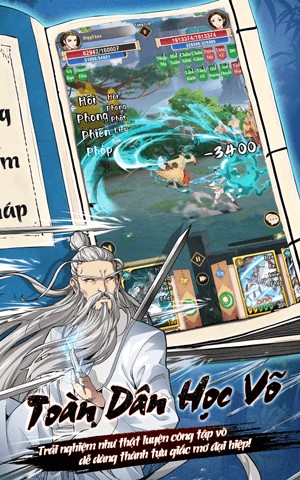 Luyện công tập võ dễ dàng