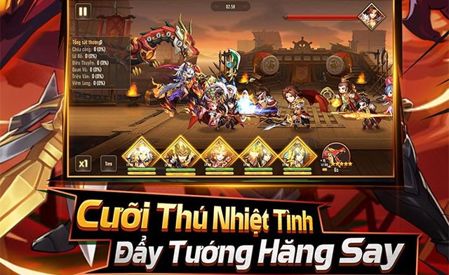 Game chiến thuật thẻ tướng đánh không chờ lượt