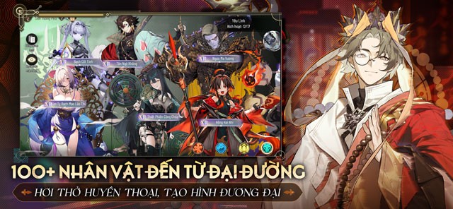 Hơn 100 nhân vật đến từ Đại Đường với tạo hình đương đại
