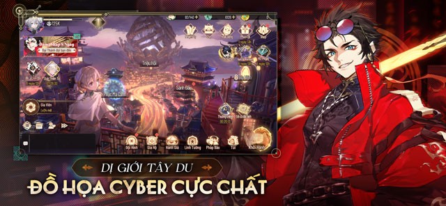 Đồ họa Cyber cực chất, dị giới Tây Du