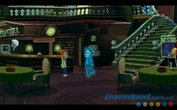 Thimbleweed Park cho Mac pha chút yếu tố ma ám kích thích sự tò mò của người chơi