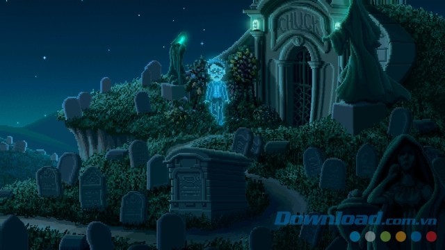 Cảm nhận một vài yếu tố rùng rợn của game phiêu lưu mới Thimbleweed Park cho Xbox One