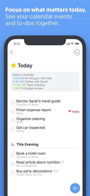 Xem công việc phải làm trong ngày