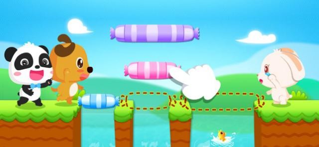 Bé học sắp xếp