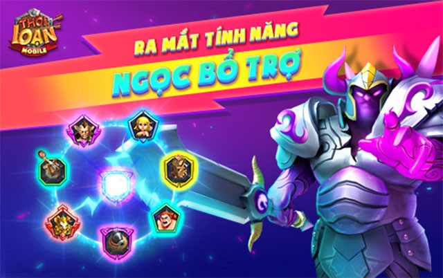 Ngọc bổ trợ trong game Thời Loạn