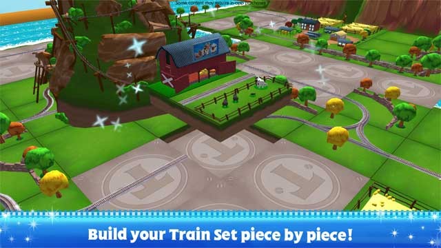 Lắp ráp tàu hỏa theo ý muốn trong Thomas & Friends: Magic Tracks