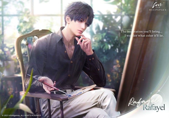 Rafayel trong Love and Deepspace