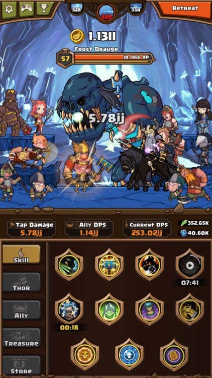 Game nhập vai đi cảnh tuyệt hay - Thor: War of Tapnarok