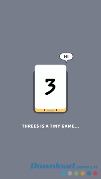 Three là một game ghép số thú vị trên Android