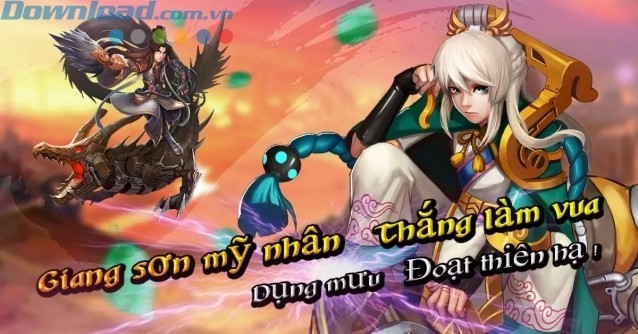 gặp gỡ nhiều anh hùng mạnh mẽ và mỹ nhân tài sắc