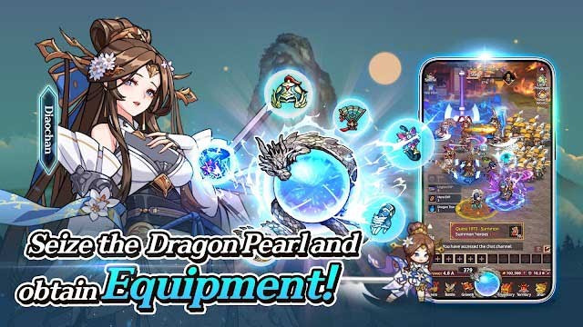 Chiếm ngọc rồng và nhận trang bị