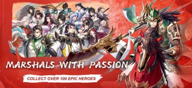 Thu thập hơn 200 anh hùng huyền thoại