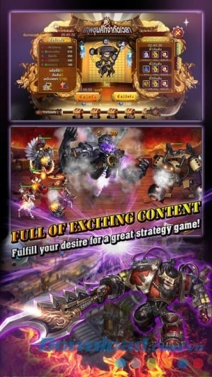 Game tam quốc Three Kingdoms:Age of Machines cho iOS