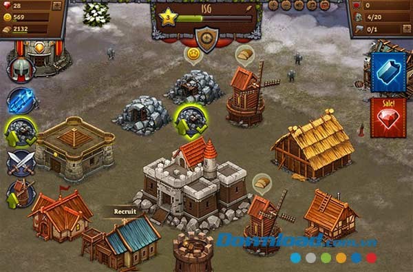 Throne Rush cho Android