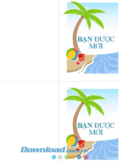 Thư mời dự tiệc