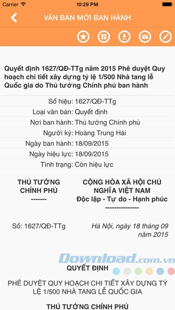 Văn bản mới ban hành