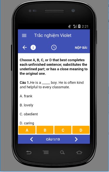 Thu vien Trac nghiem ViOLET 3*234369