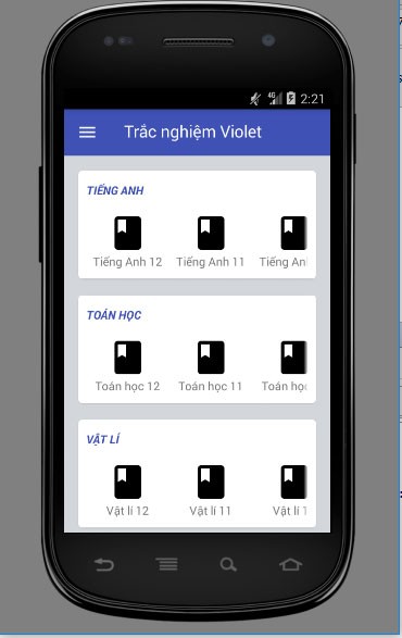 Thu vien Trac nghiem ViOLET 4*234364