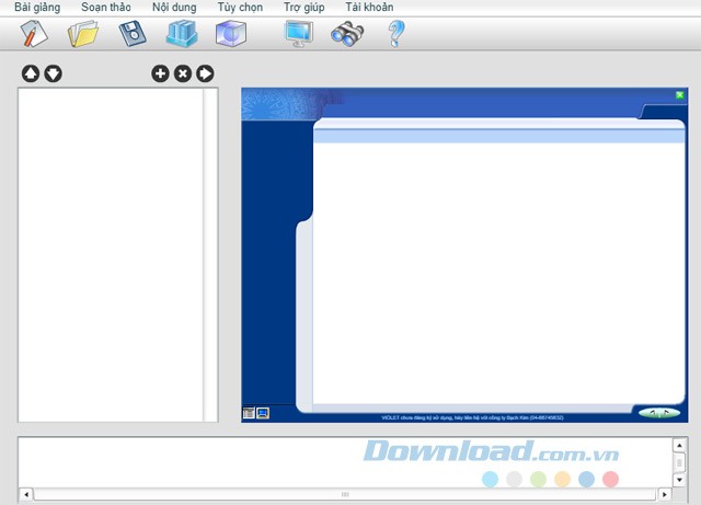 Soạn giáo án điện tử trên Violet Online.