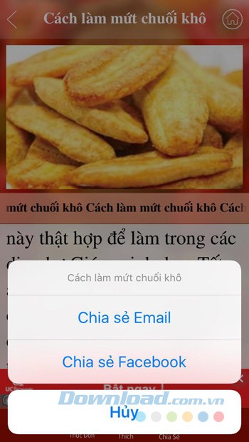 Chia sẻ món ăn