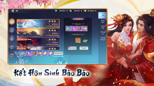 Tính năng Kết hôn cực kỳ thú vị