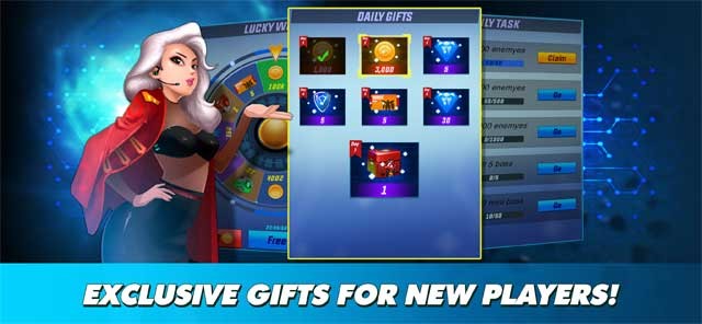 Người chơi mới sẽ nhận được nhiều phần quà độc quyền từ Thunder Fighter Squadron