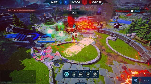 Thunder League Online là game MOBA chiến lược 5v5 sôi động và đầy màu sắc